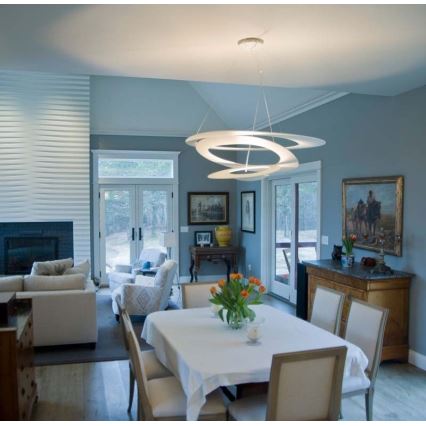 Artemide - Lampadario dimmerabile a sospensione con filo  PIRCE MINI 1xR7s/330W/230V