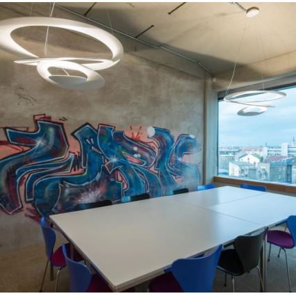 Artemide - Lampadario dimmerabile a sospensione con filo  PIRCE MINI 1xR7s/330W/230V