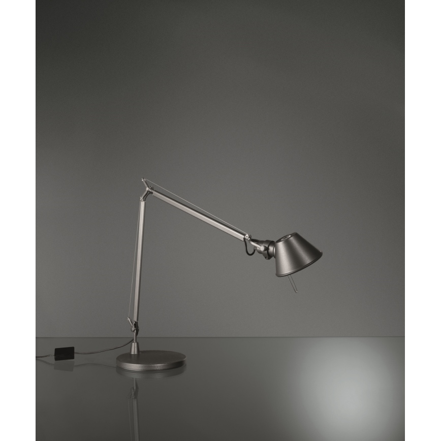 Artemide AR A015100+AR A003900 - Set completo: lampada da tavolo dimmerabile TOLOMEO MIDI LED/9W/230V