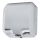 Asciugamani elettrico 29,5x32 cm acciaio inossidabile/argento