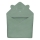 Asciugamano per bambini con cappuccio Lionelo MUSLIN HOODED TOWEL Foresta Verde