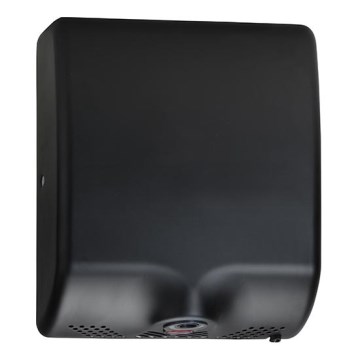 Asciugatore per le mani 29x32,5 cm acciaio inox/nero