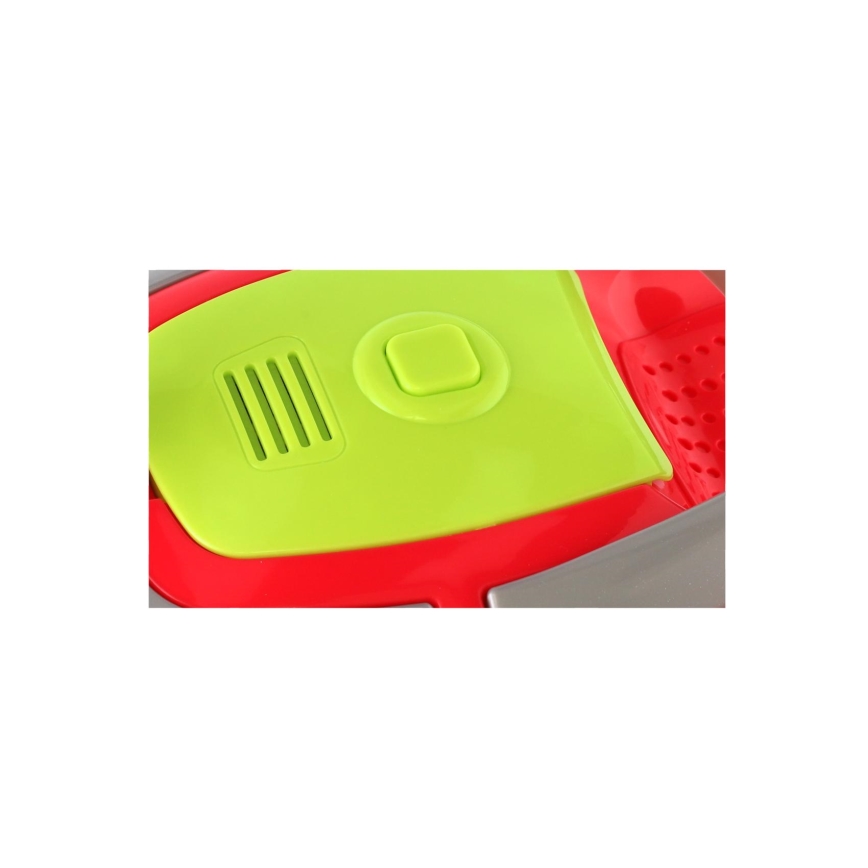 Aspirapolvere con suono, alimentato da 2 batterie AA