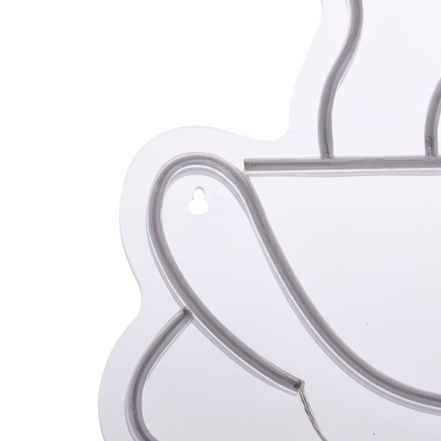 Atmosphera - Decorazione da parete LED effetto neon CAFÉ LED/5V