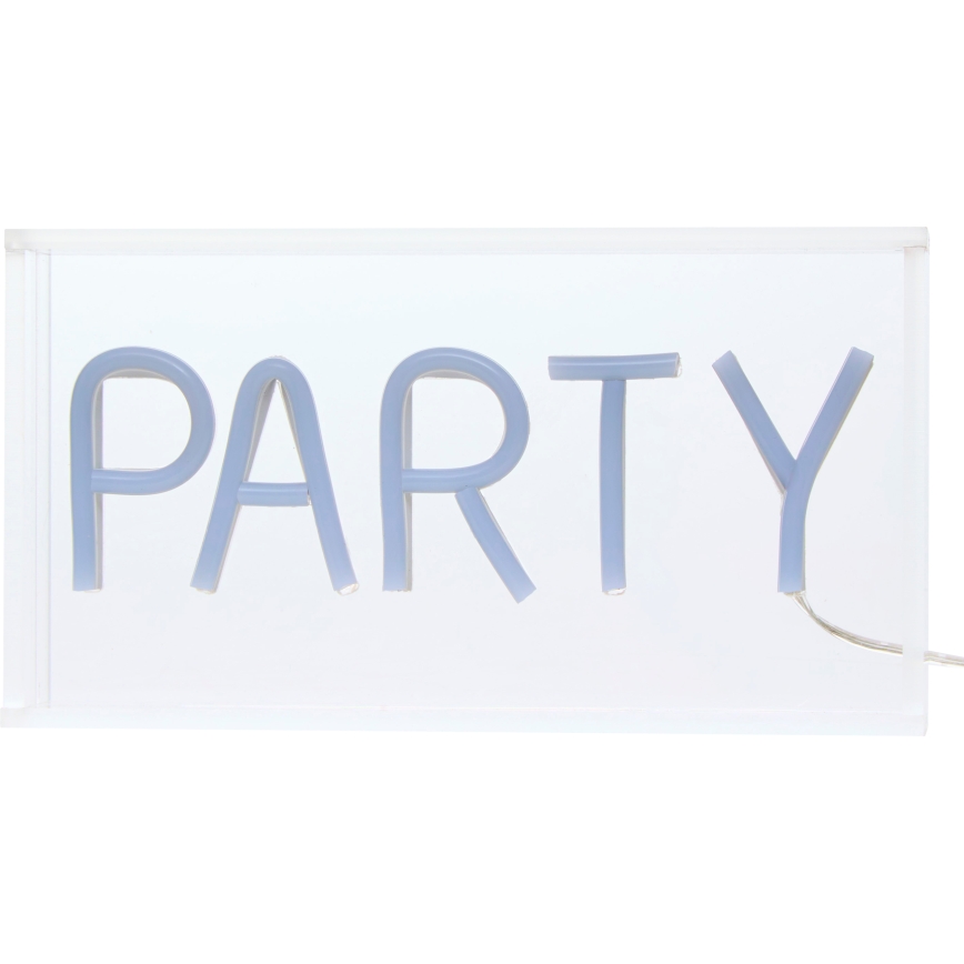 Atmosphera - Decorazione da tavolo LED a neon PARTY LED/5V