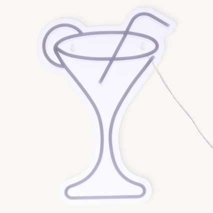 Atmosphera - Decorazione murale in neon LED COCTAIL LED/5V