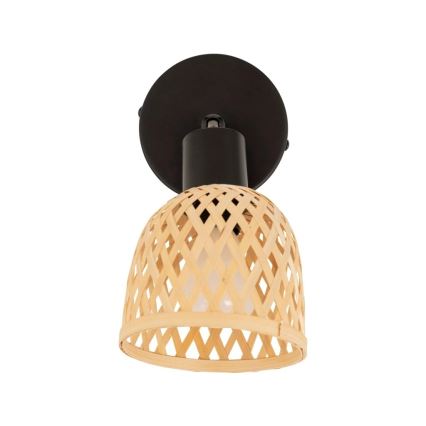 Atmosphera - Faretto da parete LIO 1xE14/25W/230V bambù