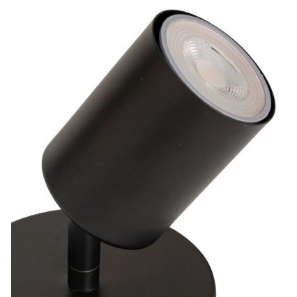 Atmosphera - Faretto da parete orientabile VICO 1xGU10/25W/230V nero