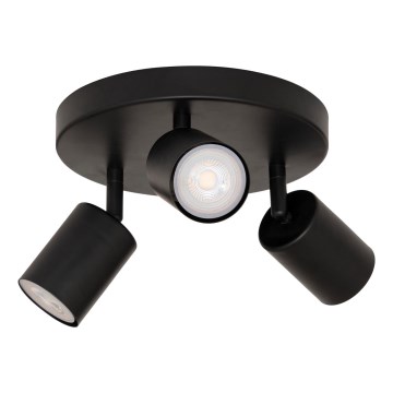 Atmosphera - Faretto VICO 3xGU10/25W/230V nero