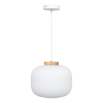 Atmosphera - Lampada a sospensione su cavo TRAVIS 1xE27/25W/230V pino