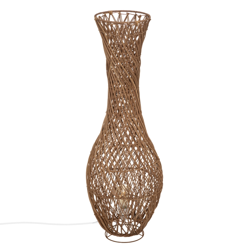 Atmosphera - Lampada con piedistallo ELOISE 1xE27/40W/230V rattan