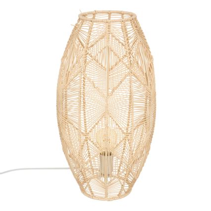 Atmosphera - Lampada con piedistallo KITA 1xE27/40W/230V rattan