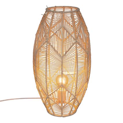 Atmosphera - Lampada con piedistallo KITA 1xE27/40W/230V rattan