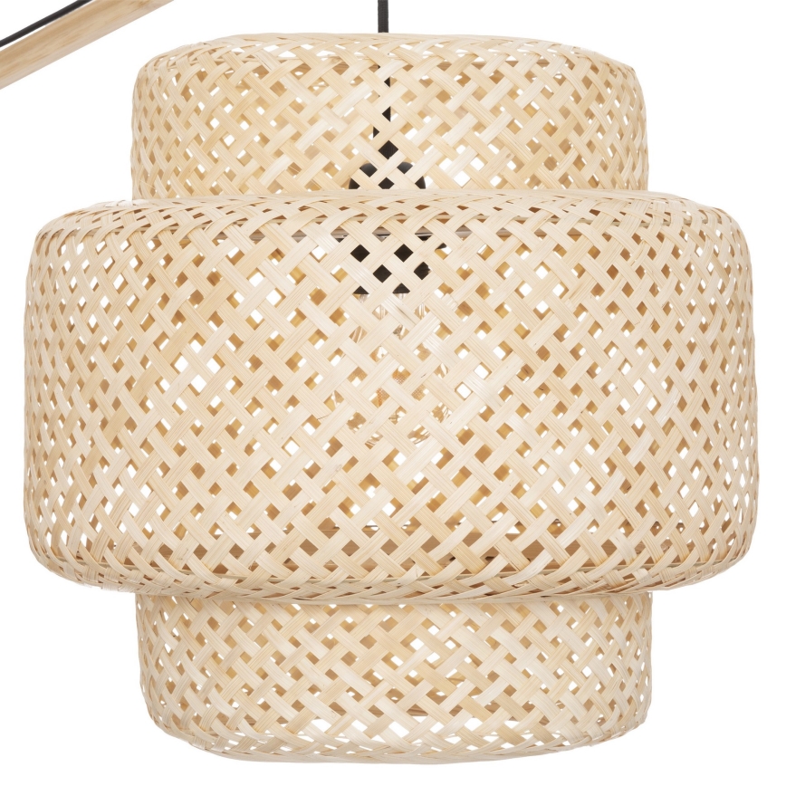 Atmosphera - Lampada con piedistallo LIBY 1xE27/40W/230V bambù