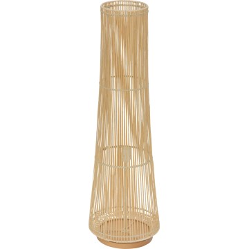 Atmosphera - Lampada con piedistallo MAHE 1xE27/40W/230V bambù