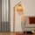 Atmosphera - Lampada con piedistallo PALM 1xE27/60W/230V bambù/canapa
