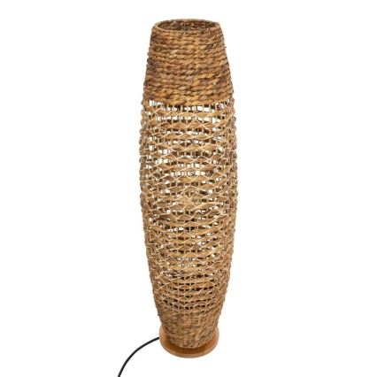 Atmosphera - Lampada con piedistallo SAND 1xE27/40W/230V faggio/giacinto d'acqua