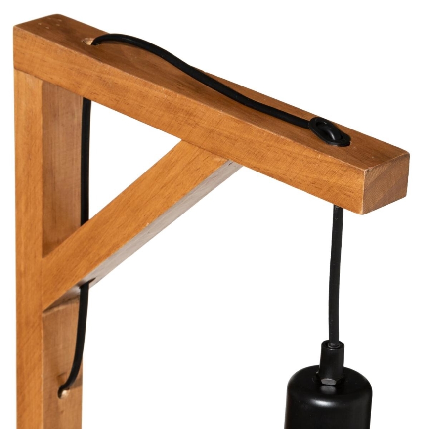 Atmosphera - Lampada con piedistallo WILD 1xE27/25W/230V pino