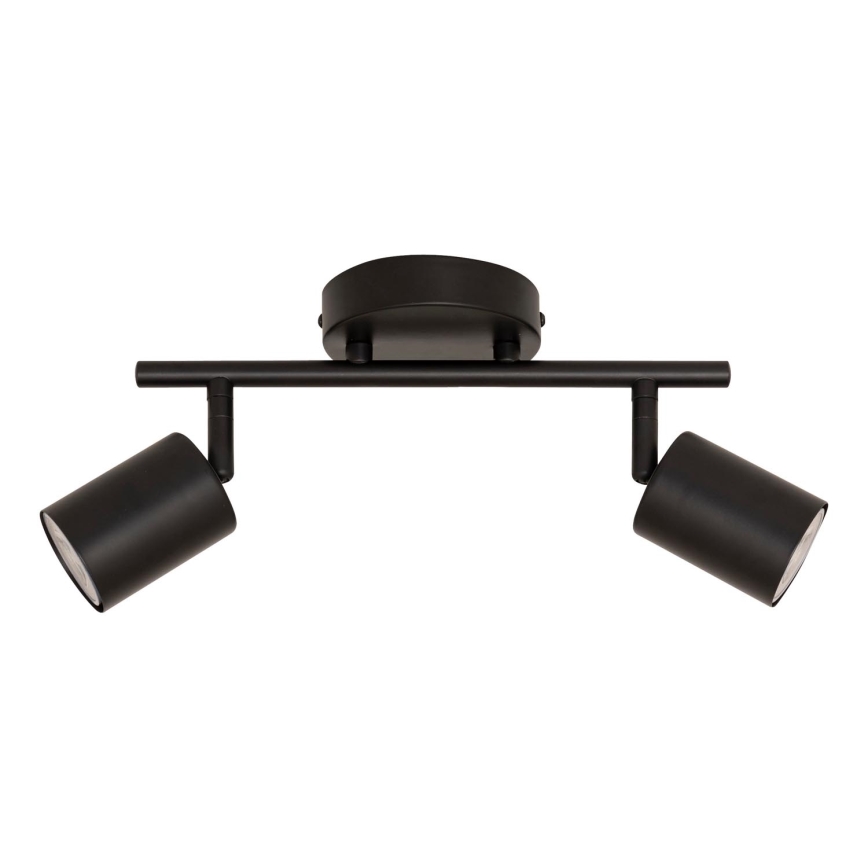 Atmosphera - Lampada da incasso VICO 2xGU10/25W/230V nera