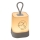 Atmosphera - Lampada da notte ricaricabile LED con sensore touch per bambini RABBIT LED/3,7V 1200 mAh grigia