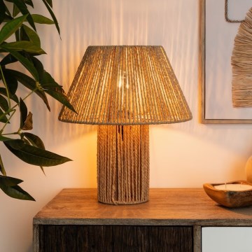 Atmosphera - Lampada da tavolo ADRIA 1xE27/40W/230V iuta