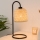 Atmosphera - Lampada da tavolo ALI 1xE27/25W/230V bambù