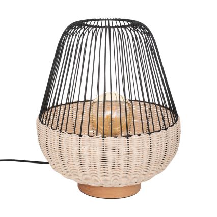 Atmosphera - Lampada da tavolo ANEA 1xE27/40W/230V rattan