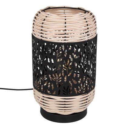 Atmosphera - Lampada da tavolo CALY 1xE27/40W/230V rattan