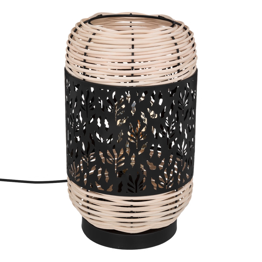 Atmosphera - Lampada da tavolo CALY 1xE27/40W/230V rattan