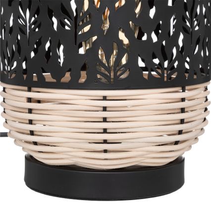 Atmosphera - Lampada da tavolo CALY 1xE27/40W/230V rattan