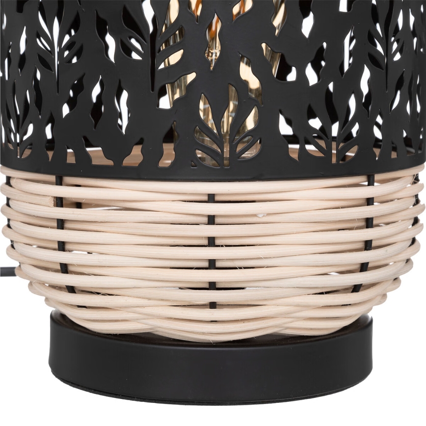 Atmosphera - Lampada da tavolo CALY 1xE27/40W/230V rattan