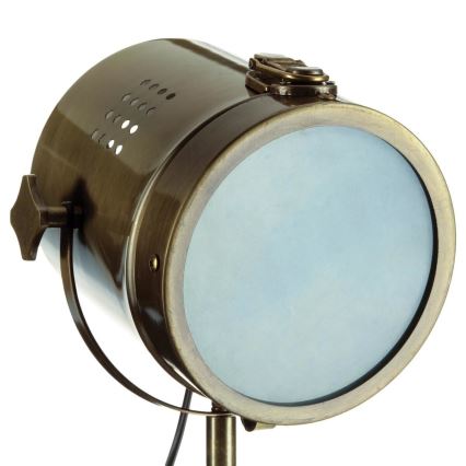 Atmosphera - Lampada da tavolo EBOR 1xE14/25W/230V pino/ottone