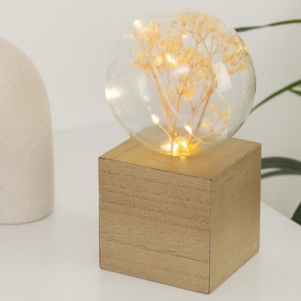 Atmosphera - Lampada da tavolo LED MICRO LED/2xAAA