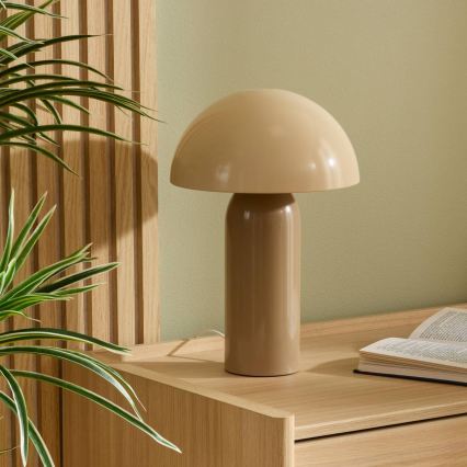 Atmosphera - Lampada da tavolo LITO 1xE14/6W/230V beige
