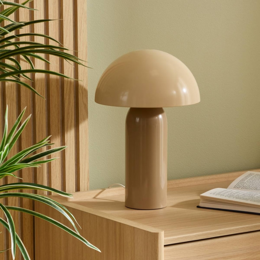 Atmosphera - Lampada da tavolo LITO 1xE14/6W/230V beige