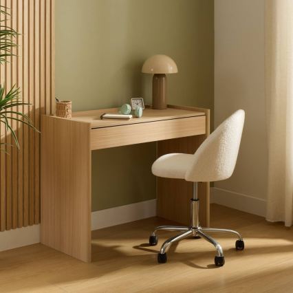 Atmosphera - Lampada da tavolo LITO 1xE14/6W/230V beige