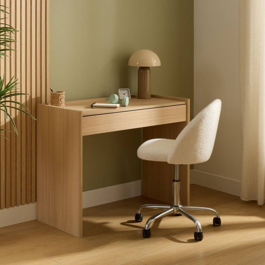 Atmosphera - Lampada da tavolo LITO 1xE14/6W/230V beige