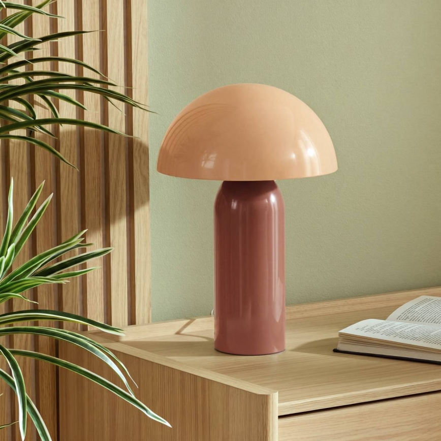 Atmosphera - Lampada da tavolo LITO 1xE14/6W/230V rossa
