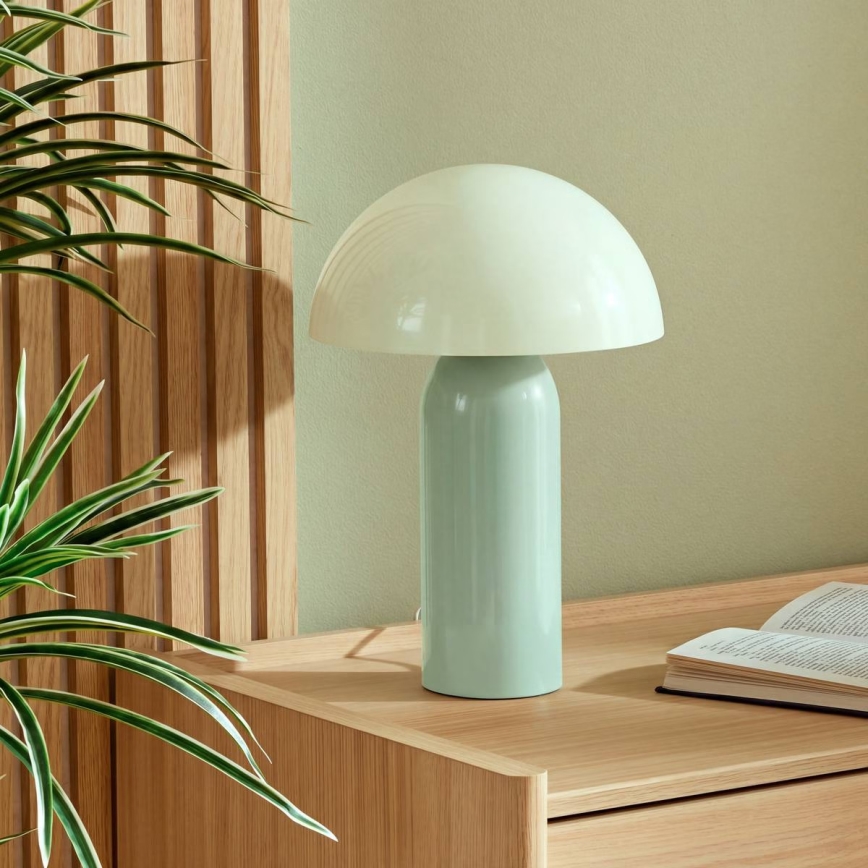 Atmosphera - Lampada da tavolo LITO 1xE14/6W/230V verde menta