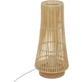 Atmosphera - Lampada da tavolo MAHE 1xE27/25W/230V bambù