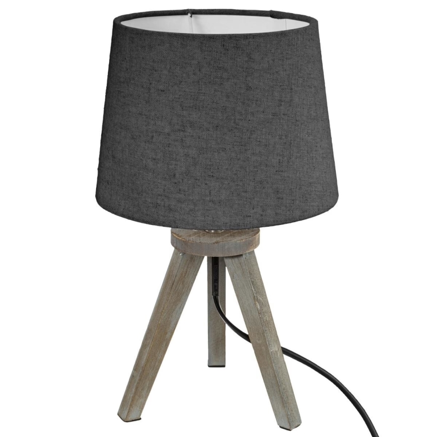 Atmosphera - Lampada da tavolo MINI 1xE14/25W/230V pino/grigio