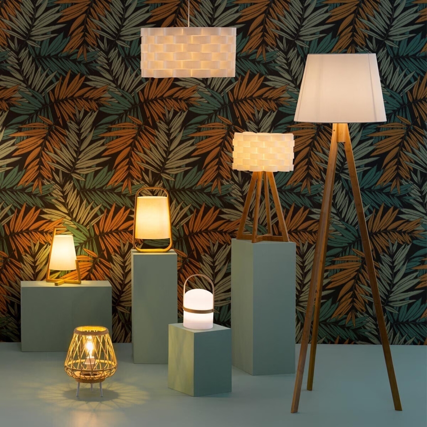 Atmosphera - Lampada da tavolo MOKI 1xE14/40W/230V bambù