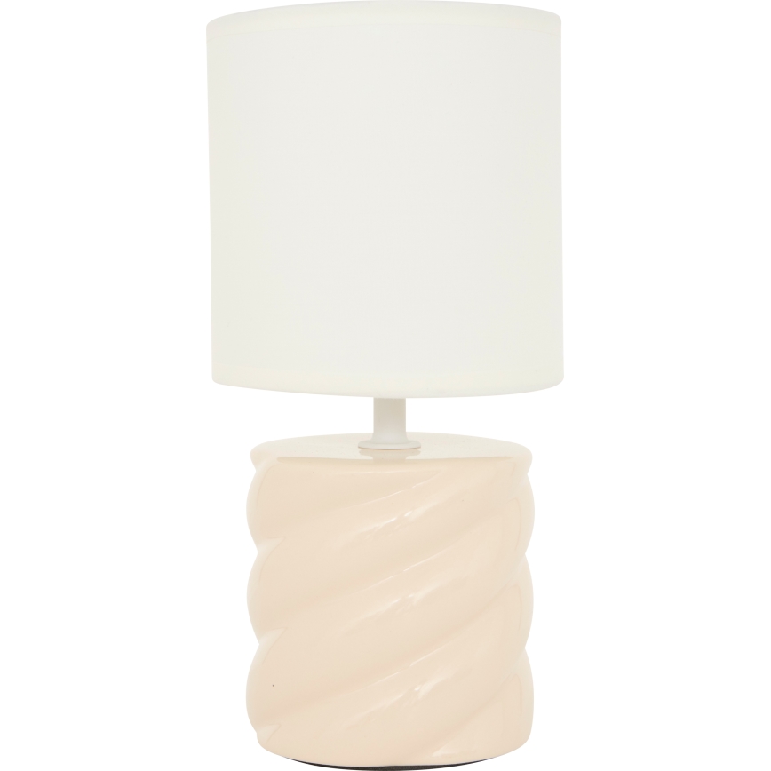 Atmosphera - Lampada da tavolo NOLY 1xE14/40W/230V beige