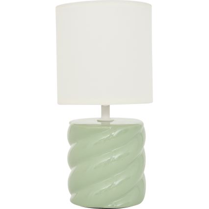 Atmosphera - Lampada da tavolo NOLY 1xE14/40W/230V verde