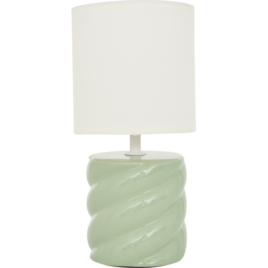 Atmosphera - Lampada da tavolo NOLY 1xE14/40W/230V verde