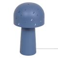 Atmosphera - Lampada da tavolo per bambini STARRY MUSHROOM 1xE14/25W/230V blu