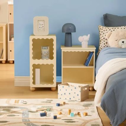 Atmosphera - Lampada da tavolo per bambini STARRY MUSHROOM 1xE14/25W/230V blu