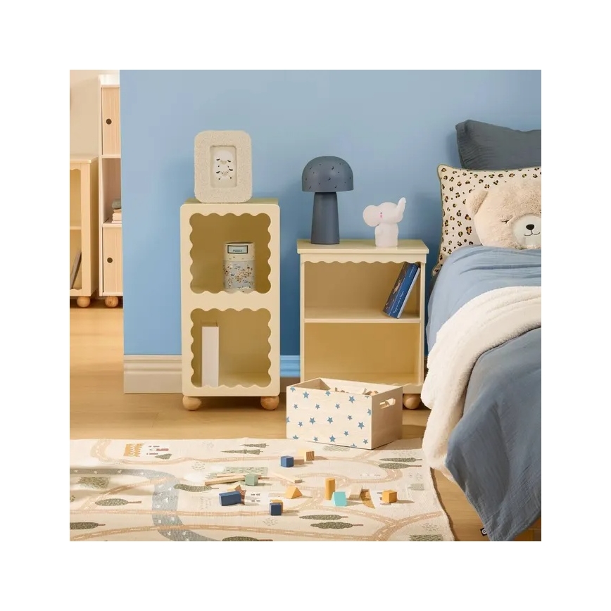 Atmosphera - Lampada da tavolo per bambini STARRY MUSHROOM 1xE14/25W/230V blu