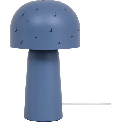 Atmosphera - Lampada da tavolo per bambini STARRY MUSHROOM 1xE14/25W/230V blu