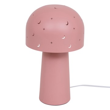 Atmosphera - Lampada da tavolo per bambini STARRY MUSHROOM 1xE14/25W/230V rosa